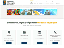 Tablet Screenshot of losangelesudec.cl